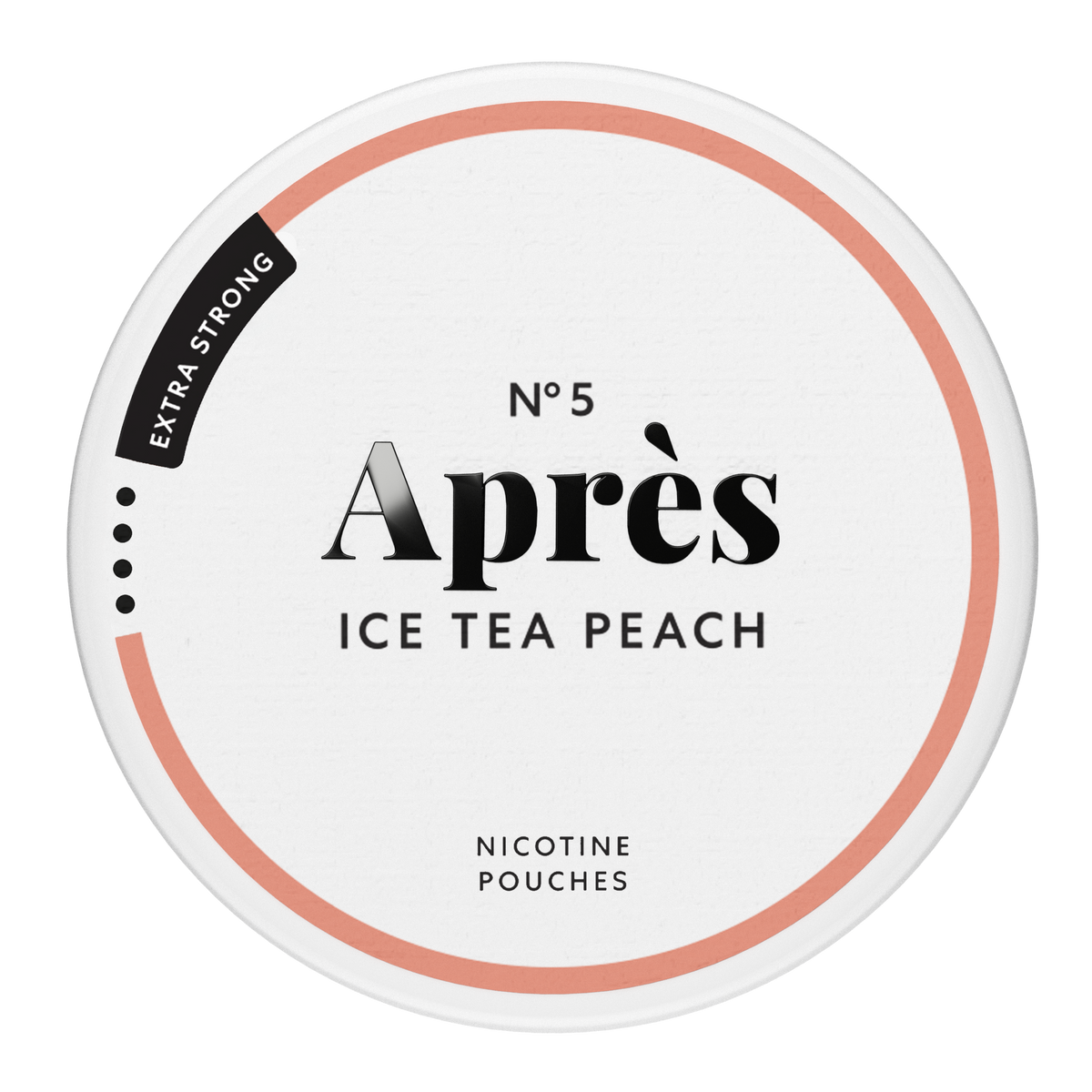 N°5 Après Ice Tea Peach Extra Strong Nicotine Pouch