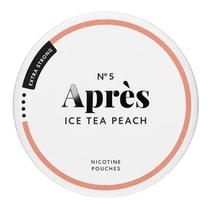 N°5 Après Ice Tea Peach Extra Strong Nicotine Pouch