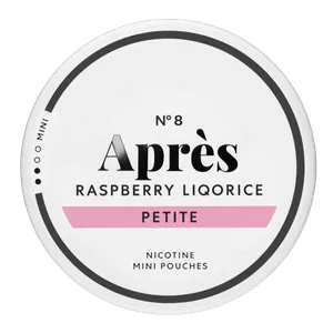 N°8 Après Raspberry Liqorice - Petite Mini Nicotine Pouch