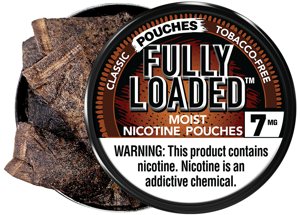 Classic Pouches - 7MG - Full Nicotine Strength Nicotine Pouch