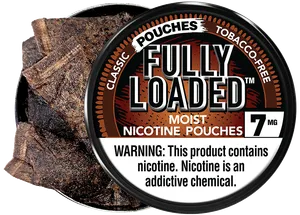 Classic Pouches - 7MG - Full Nicotine Strength Nicotine Pouch