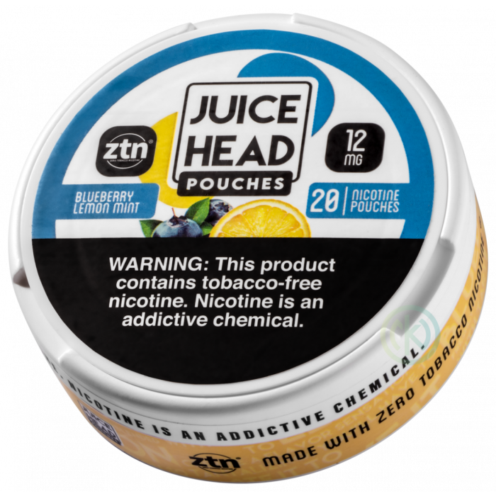 JUICE HEAD POUCHES - Blueberry Lemon Mint Nicotine Pouch