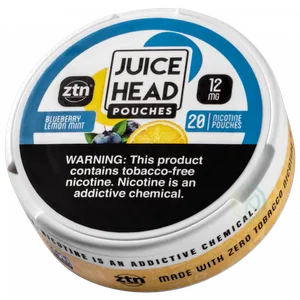 JUICE HEAD POUCHES - Blueberry Lemon Mint Nicotine Pouch