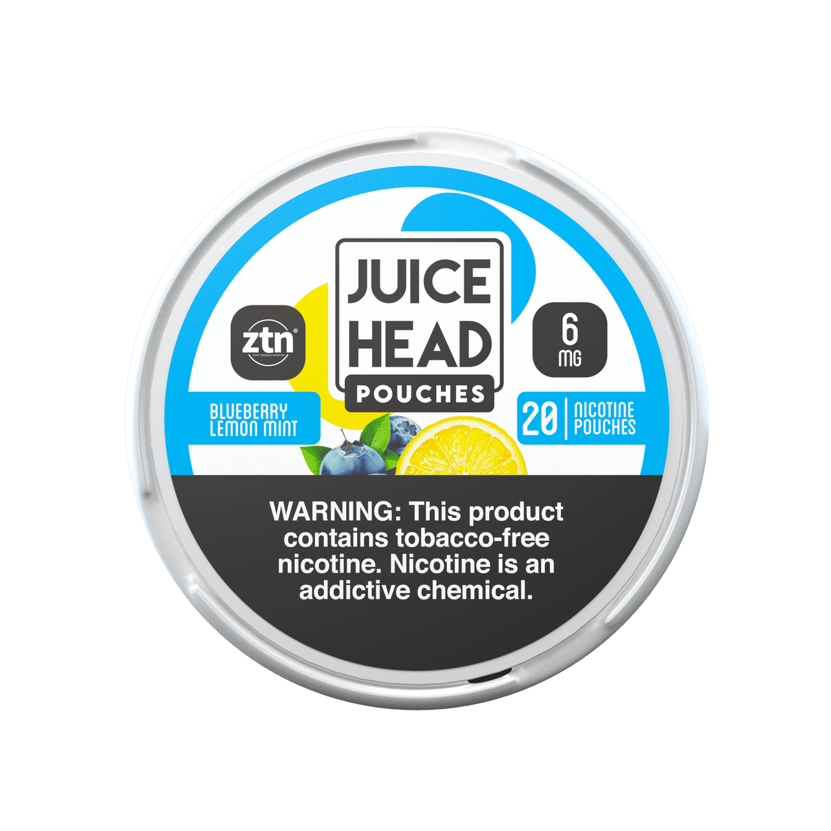 JUICE HEAD POUCHES - Blueberry Lemon Mint Nicotine Pouch