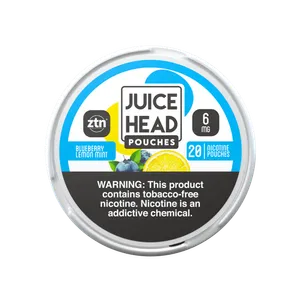 JUICE HEAD POUCHES - Blueberry Lemon Mint Nicotine Pouch