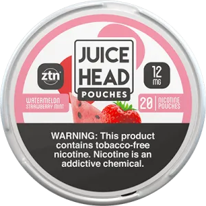 JUICE HEAD POUCHES - Watermelon Strawberry Mint 12mg Nicotine Pouch