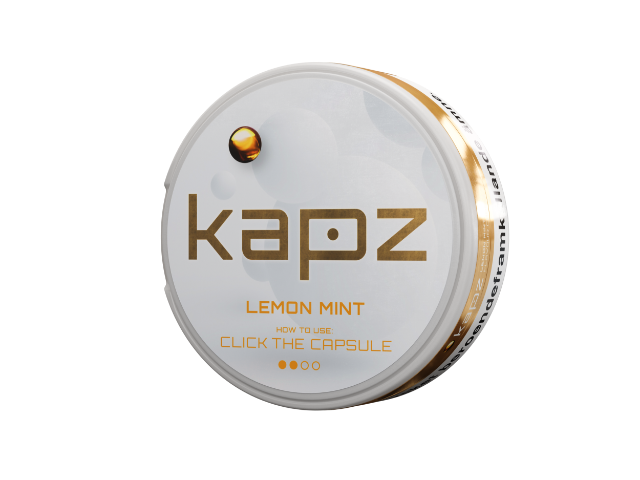 KAPZ LEMON MINT 4MG Nicotine Pouch