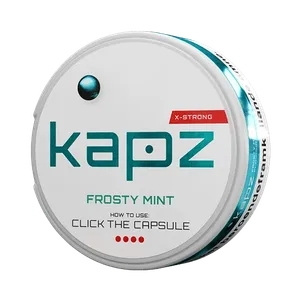 Kapz Frosty Mint Mini Extra Strong Nicotine Pouch