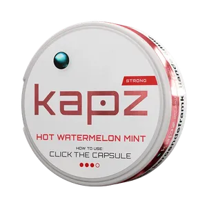 Kapz Hot Watermelon Mint Mini Strong Nicotine Pouch