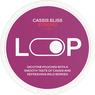 LOOP Cassis Bliss Strong Nicotine Pouch