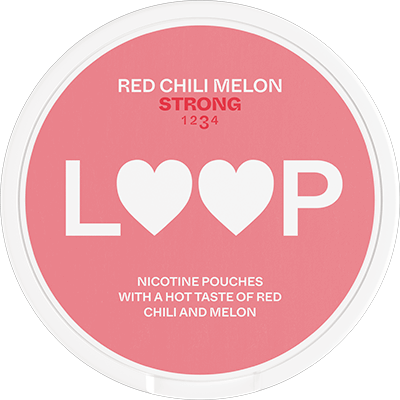 LOOP Red Chili Melon Strong Nicotine Pouch