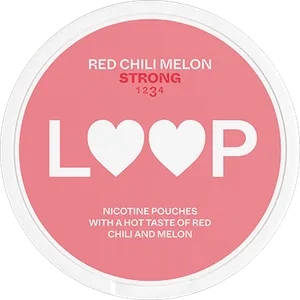 LOOP Red Chili Melon Strong Nicotine Pouch