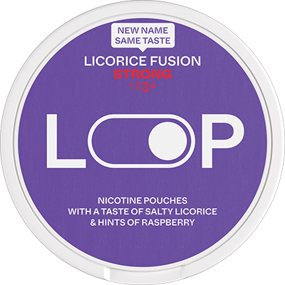 LOOP Licorice Fusion Strong Nicotine Pouch