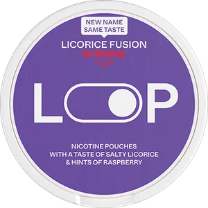 LOOP Licorice Fusion Strong Nicotine Pouch