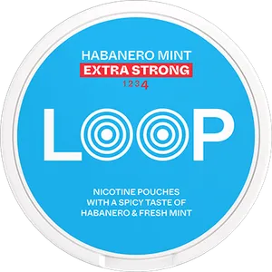 LOOP Habanero Mint Extra Strong Nicotine Pouch