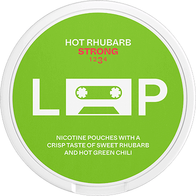 LOOP Hot Rhubarb Strong Nicotine Pouch