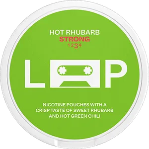 LOOP Hot Rhubarb Strong Nicotine Pouch