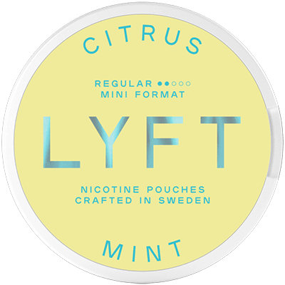 LYFT Citrus Mint Regular Mini Nicotine Pouch