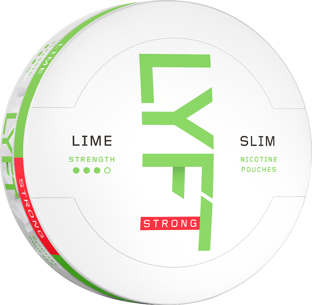 LYFT Lime Slim Strong Nicotine Pouch