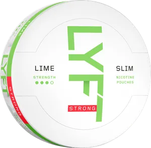 LYFT Lime Slim Strong Nicotine Pouch