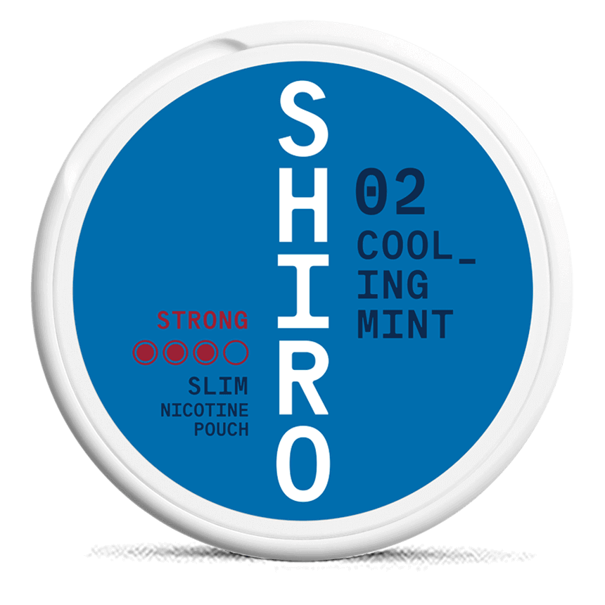 Shiro #02 Cooling Mint Nicotine Pouch