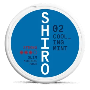 Shiro #02 Cooling Mint Nicotine Pouch