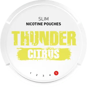 THUNDER Citrus Nicotine Pouch