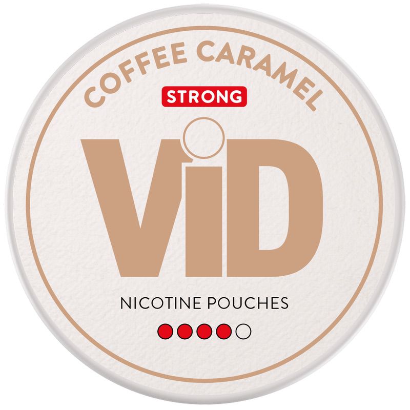 VID Coffee Caramel Strong Nicotine Pouch