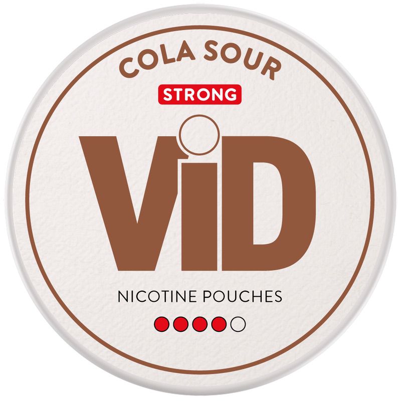 VID Cola Sour Strong Nicotine Pouch