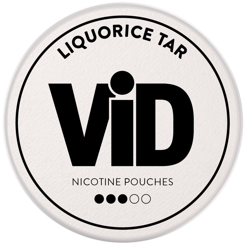 VID Liqourice Tar Nicotine Pouch