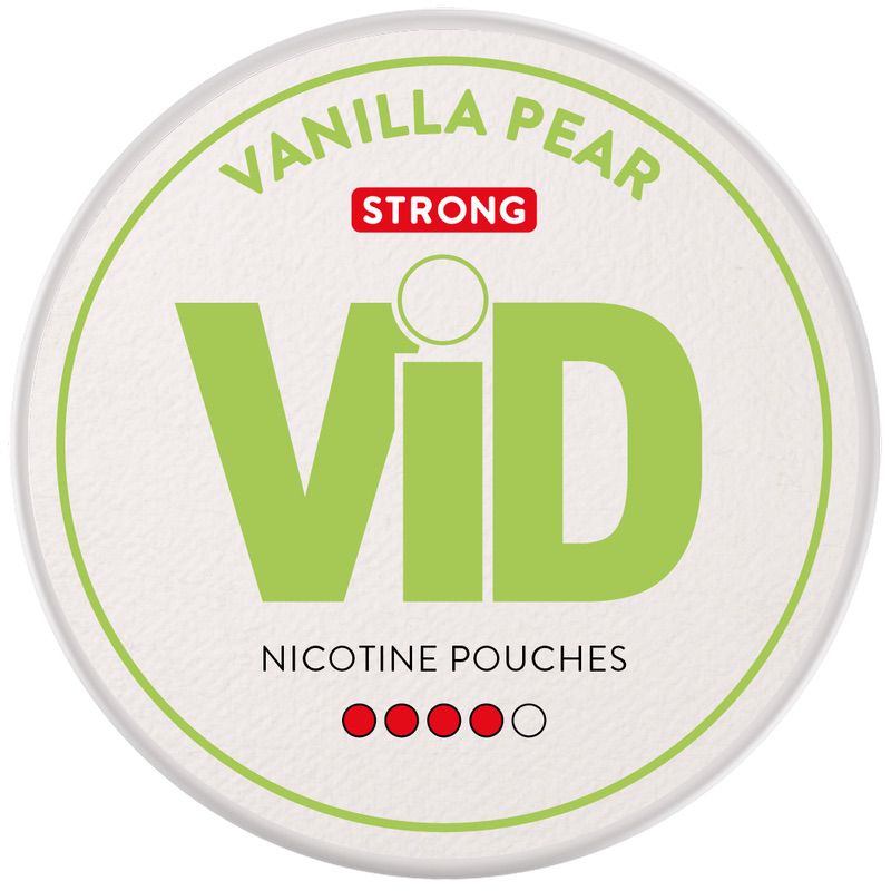 VID Vanilla Pear Strong Nicotine Pouch