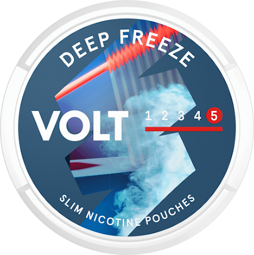 VOLT Deep Freeze Slim All White Super Strong Nicotine Pouch