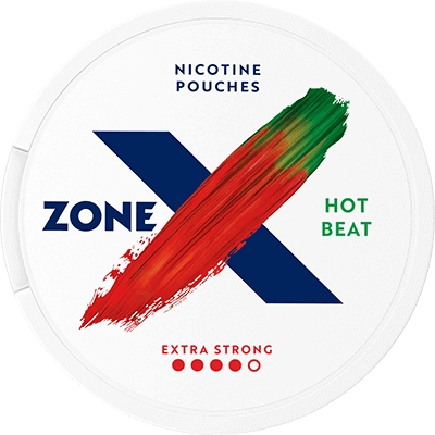 Zone X Hot Beat Extra Strong Nicotine Pouch