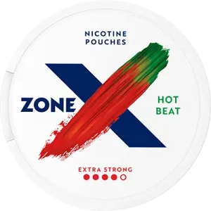 Zone X Hot Beat Extra Strong Nicotine Pouch