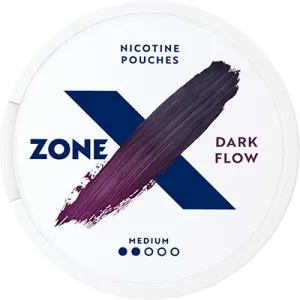 Zone X Dark Flow Medium Nicotine Pouch