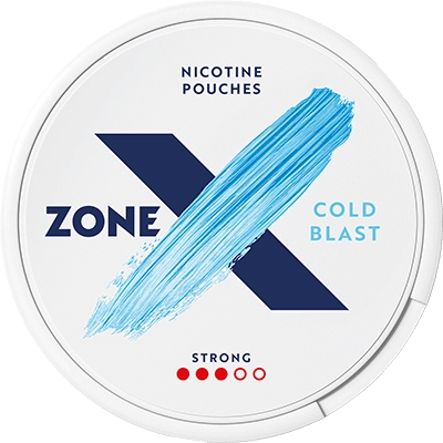 Zone X Cold Blast Strong Nicotine Pouch