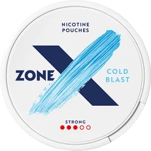 Zone X Cold Blast Strong Nicotine Pouch